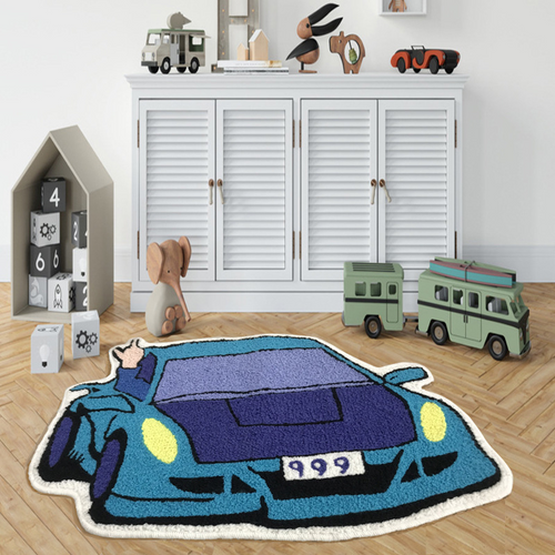 Alfombra Gráfica para Auto — Diseño Personalizado Interior