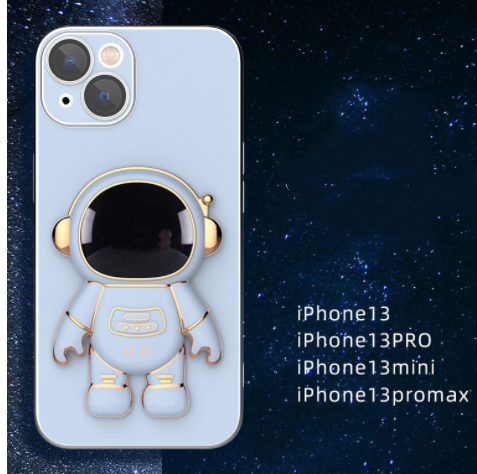 Funda Astronauta 3D para Teléfono — Diseño Espacial Universal