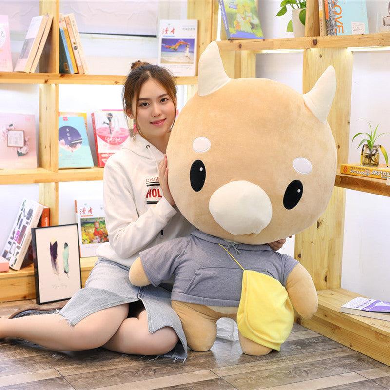 Peluche Vaca Jin Secretary — Muñeco de Tela Coleccionable