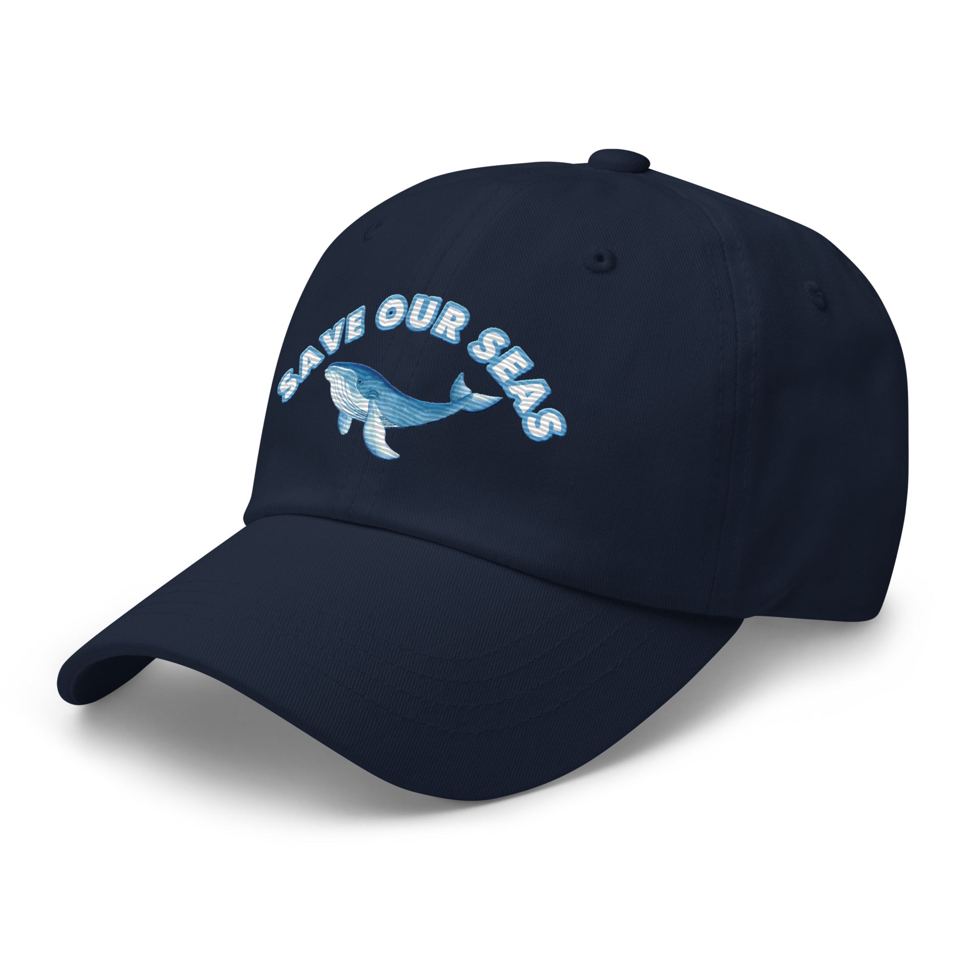 Gorra Save Our Seas — Diseño Ballena Estilo Dad Hat