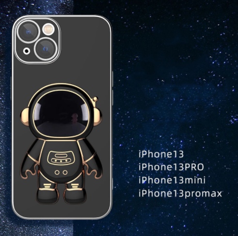 Funda Astronauta 3D para Teléfono — Diseño Espacial Universal