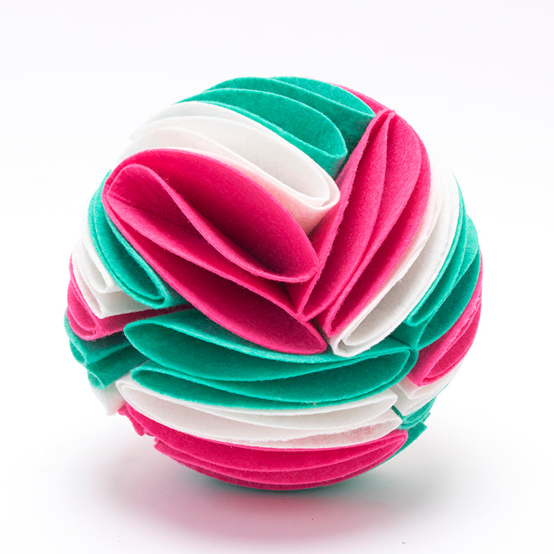 Pelota Snuffle Plegable para Perros — Juego de Estimulación Mental