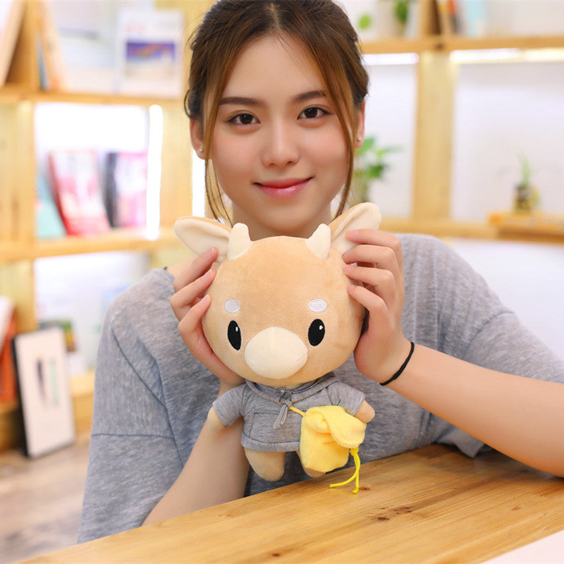 Peluche Vaca Jin Secretary — Muñeco de Tela Coleccionable