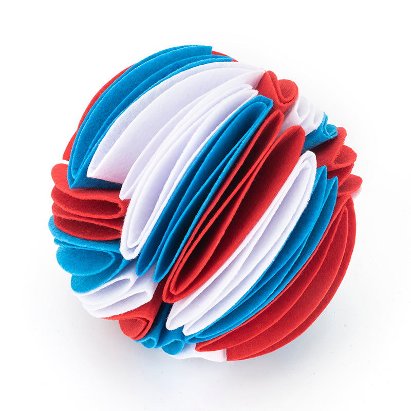 Pelota Snuffle Plegable para Perros — Juego de Estimulación Mental