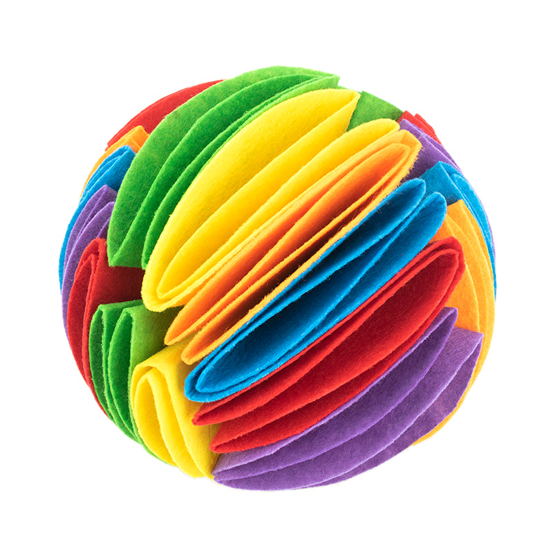 Pelota Snuffle Plegable para Perros — Juego de Estimulación Mental