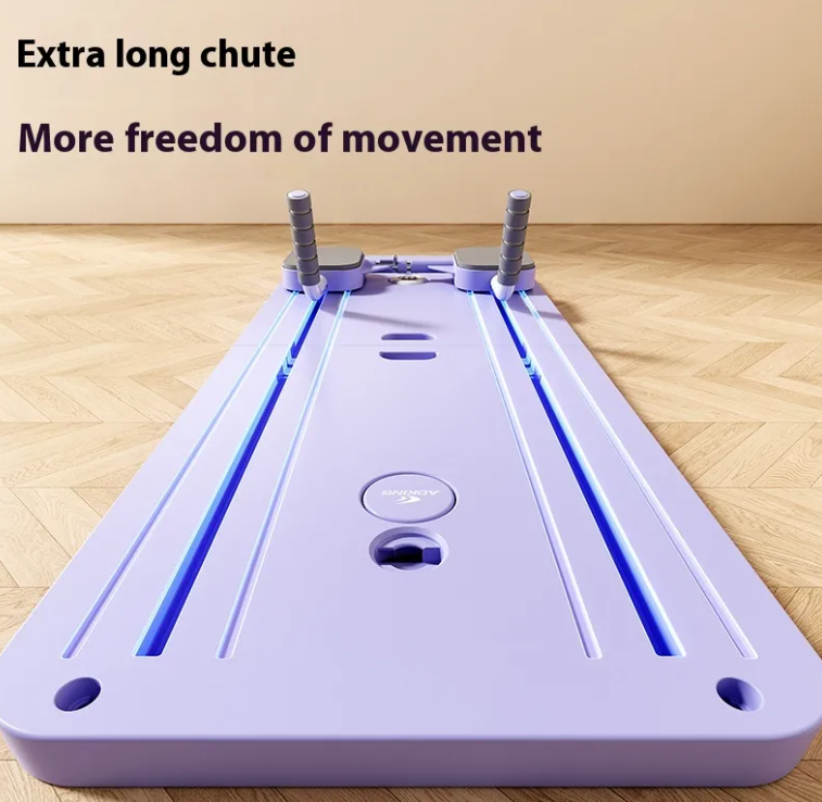 Rueda Abdominal con Tabla de Fitness — Entrenamiento Core en Casa