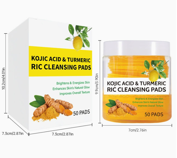Paño de Cúrcuma y Ácido Kójico — Limpieza Facial Iluminadora