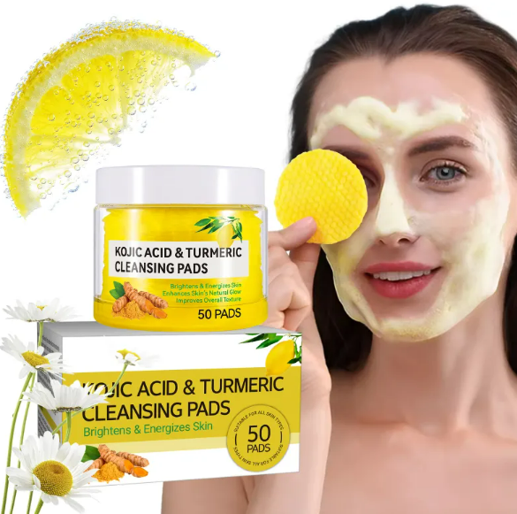 Paño de Cúrcuma y Ácido Kójico — Limpieza Facial Iluminadora