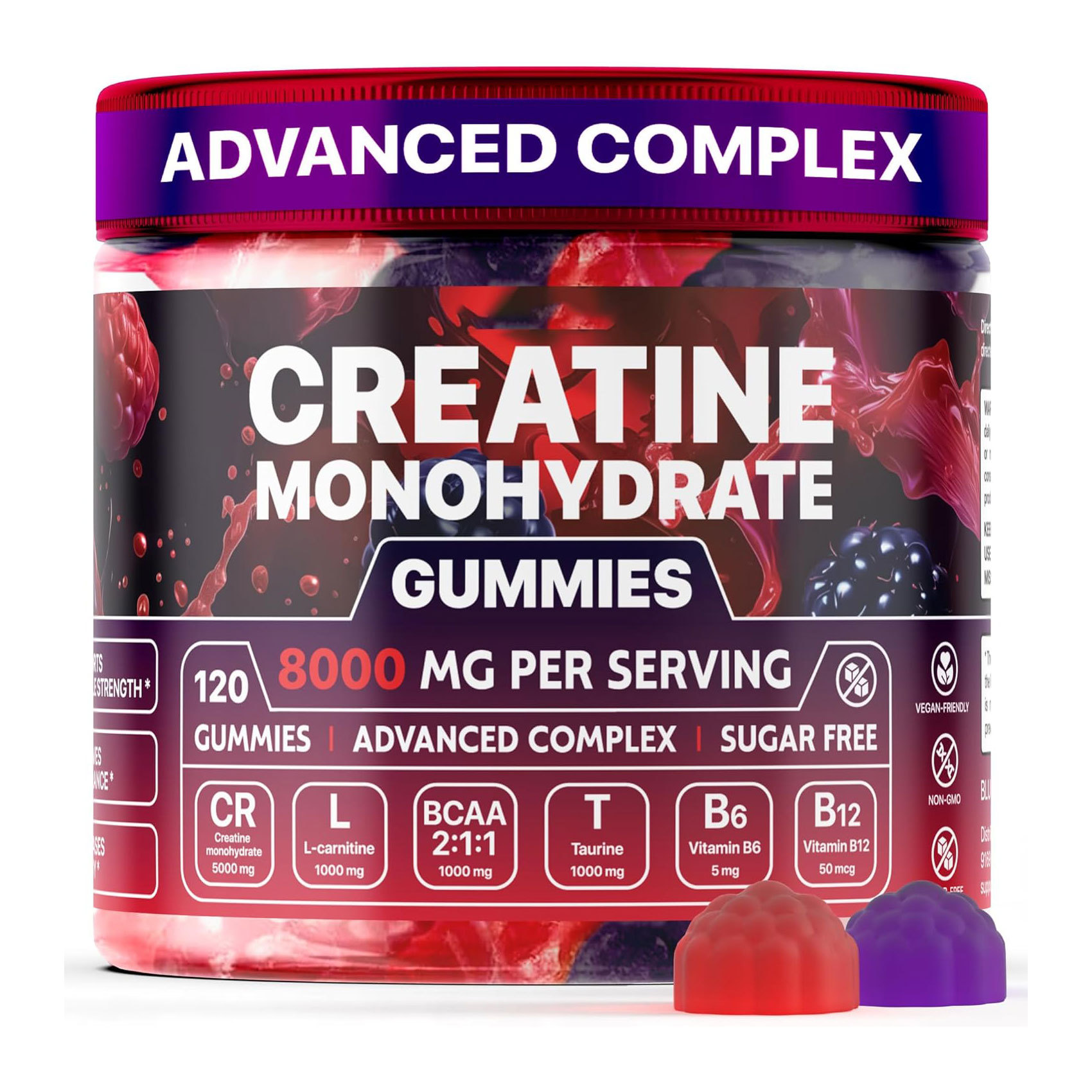 Gummies Muscle Boost — Suplemento para Rendimiento y Recuperación