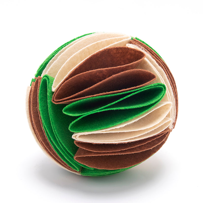 Pelota Snuffle Plegable para Perros — Juego de Estimulación Mental