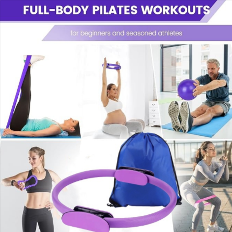 Set de Yoga y Pilates 13 Piezas — Kit Completo de Entrenamiento