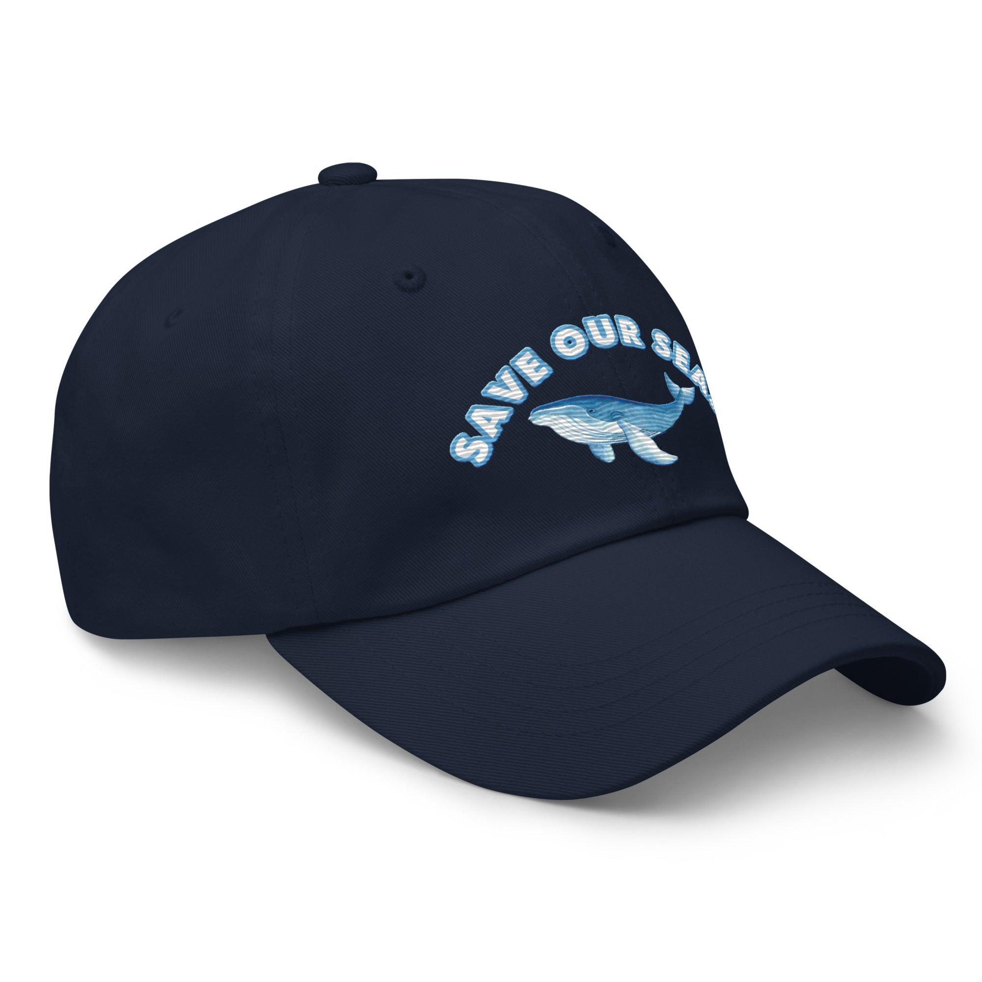 Gorra Save Our Seas — Diseño Ballena Estilo Dad Hat