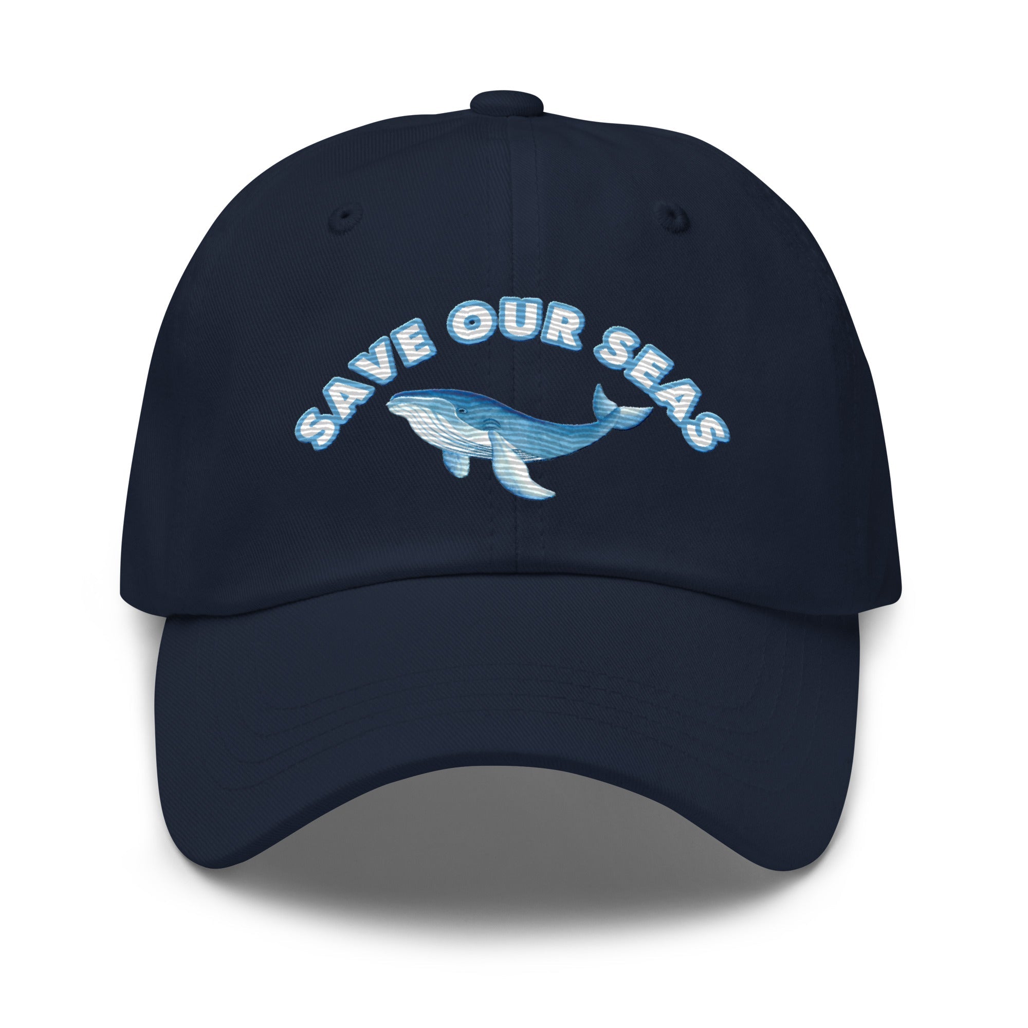 Gorra Save Our Seas — Diseño Ballena Estilo Dad Hat