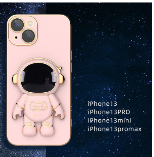 Funda Astronauta 3D para Teléfono — Diseño Espacial Universal