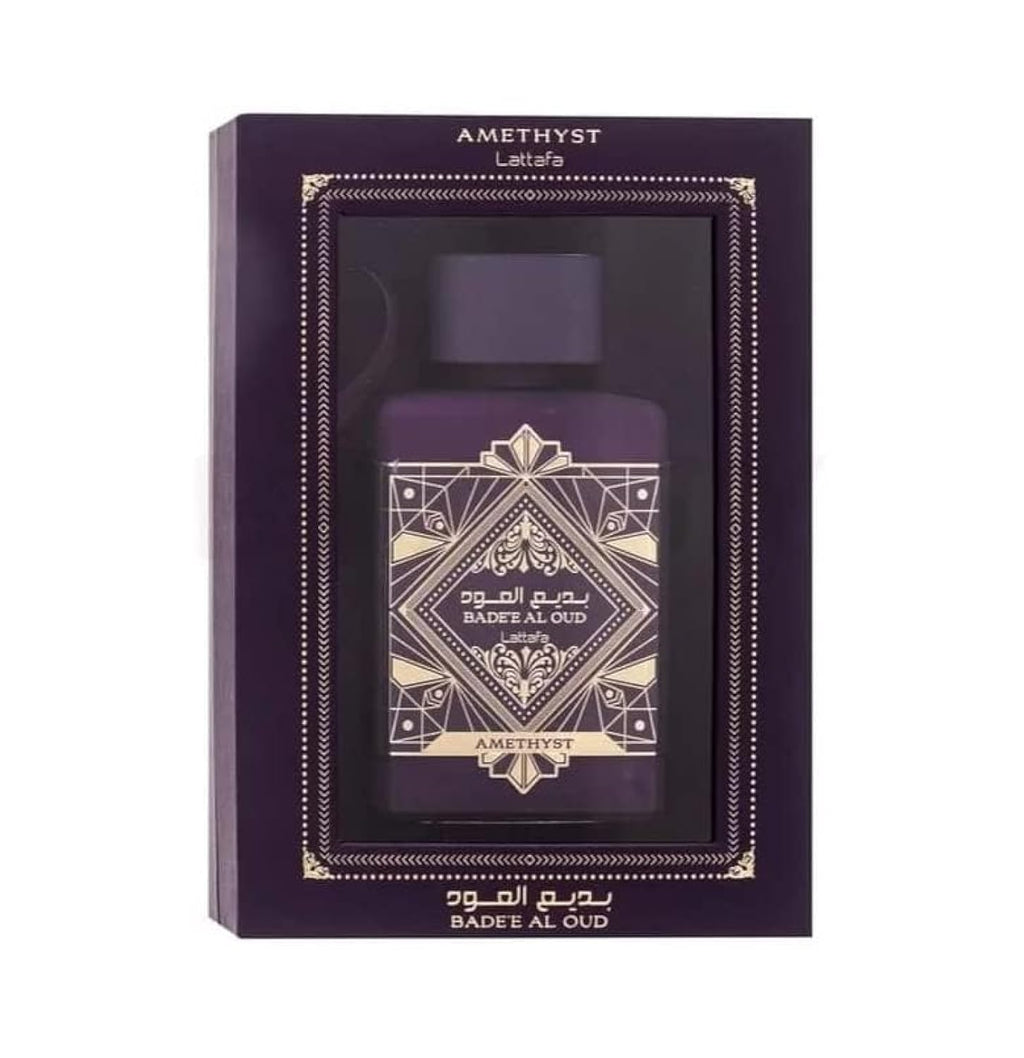 Lattafa Perfumes Badee Al Oud Amethyst Eau de Parfum Unisex Spray oz / 100ml